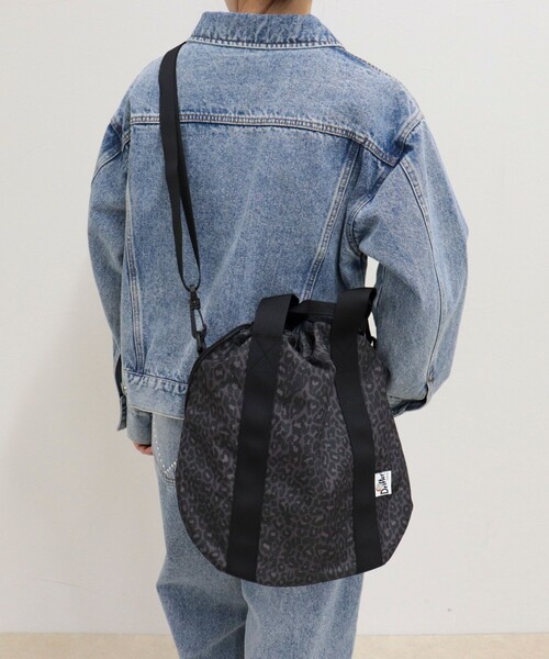 fredy emue（フレディエミュ）の「【Drifter/ドリフター】LUNE TOTE BAG（ショルダーバッグ・レディース・ライトブルー/ブラック/グレー系その他/パープル・FREE）」の12枚目の写真