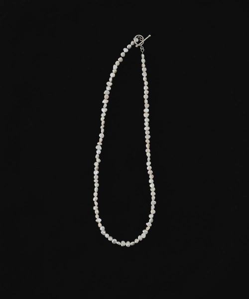 MIDWEST（ミッドウエスト）の「anuke Mini Pearl Necklace（ネックレス・レディース・ホワイト・FREE）」の3枚目の写真