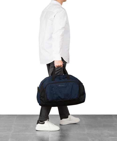 Champion(チャンピオン)の「チャンピオン ボストンバッグ カジュアル 修学旅行 合宿 20238(ボストンバッグ・メンズ・ネイビー/ブラック/グレー・FREE)」の5枚目の写真