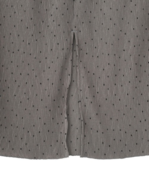 Green　Parks（グリーンパークス）の「楊柳プリーツスカート（スカート・レディース・ブラック/ホワイト系その他2/グレー・FREE）」の12枚目の写真