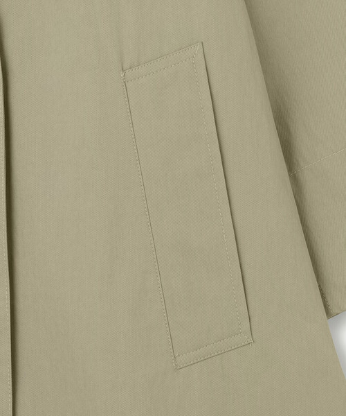 LE GLAZIK（ルグラジック）の「LE GLAZIK | コットンナイロン フードコート WOMEN（その他アウター・レディース・オリーブ/ベージュ・36）」の7枚目の写真