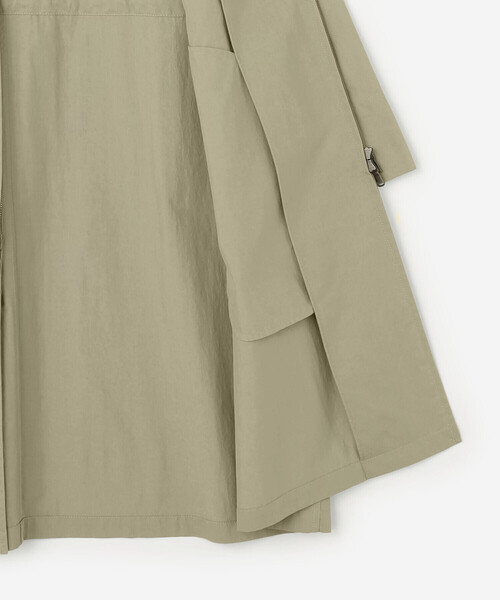 LE GLAZIK（ルグラジック）の「LE GLAZIK | コットンナイロン フードコート WOMEN（その他アウター・レディース・オリーブ/ベージュ・36）」の9枚目の写真
