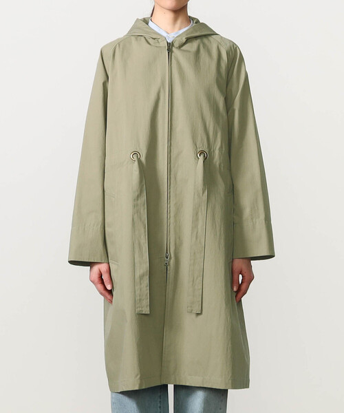 LE GLAZIK（ルグラジック）の「LE GLAZIK | コットンナイロン フードコート WOMEN（その他アウター・レディース・オリーブ/ベージュ・36）」の11枚目の写真