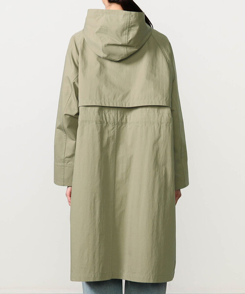 LE GLAZIK（ルグラジック）の「LE GLAZIK | コットンナイロン フードコート WOMEN（その他アウター・レディース・オリーブ/ベージュ・36）」の13枚目の写真