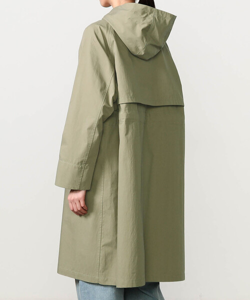 LE GLAZIK（ルグラジック）の「LE GLAZIK | コットンナイロン フードコート WOMEN（その他アウター・レディース・オリーブ/ベージュ・36）」の15枚目の写真