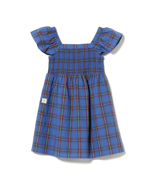 こども ビームス(コドモビームス)の「チェック シャーリング ワンピース 2026SS(90~140cm)(ワンピース・キッズ・ブラウン・90)」の9枚目の写真