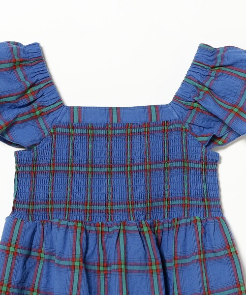 こども ビームス(コドモビームス)の「チェック シャーリング ワンピース 2026SS(90~140cm)(ワンピース・キッズ・ブラウン・90)」の8枚目の写真