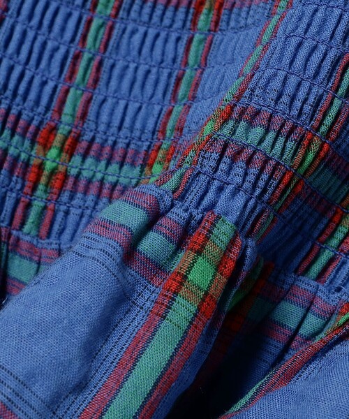 こども ビームス(コドモビームス)の「チェック シャーリング ワンピース 2026SS(90~140cm)(ワンピース・キッズ・ブラウン・90)」の4枚目の写真