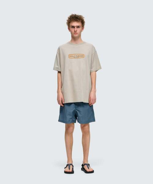 WILD THINGS(ワイルドシングス)の「WTターゲット S/S Tシャツ│WT TARGET S/S TEE(Tシャツ/カットソー・メンズ・イエロー系その他2/グレー系その他3/ホワイト/チャコールグレー・L/M/S/XL)」の7枚目の写真