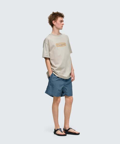 WILD THINGS(ワイルドシングス)の「WTターゲット S/S Tシャツ│WT TARGET S/S TEE(Tシャツ/カットソー・メンズ・イエロー系その他2/グレー系その他3/ホワイト/チャコールグレー・L/M/S/XL)」の3枚目の写真