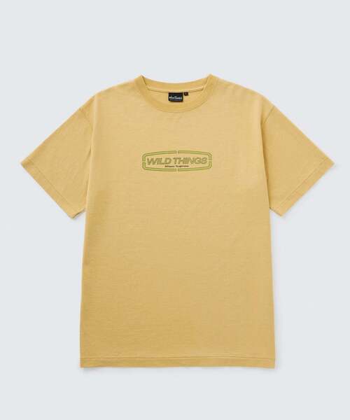 WILD THINGS(ワイルドシングス)の「WTターゲット S/S Tシャツ│WT TARGET S/S TEE(Tシャツ/カットソー・メンズ・イエロー系その他2/グレー系その他3/ホワイト/チャコールグレー・L/M/S/XL)」の4枚目の写真
