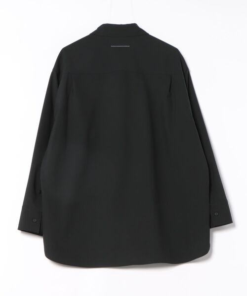 MM6 Maison Margiela(エムエムシックス メゾン マルジェラ)の「MM6 Long-sleeved Shirt(シャツ/ブラウス・メンズ・ブラック・44)」の2枚目の写真