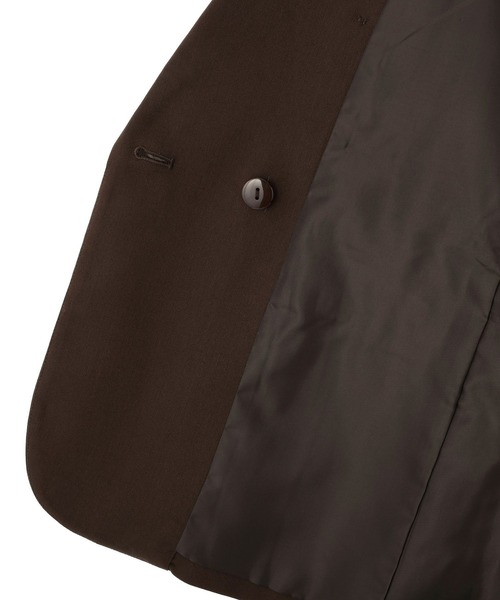AMERICAN HOLIC(アメリカンホリック)の「Wテーラードジャケット(テーラードジャケット・レディース・ブラウン/ブラック・FREE)」の6枚目の写真