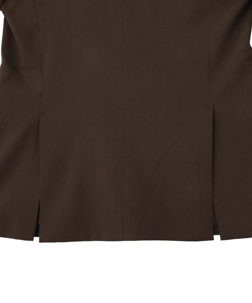 AMERICAN HOLIC(アメリカンホリック)の「Wテーラードジャケット(テーラードジャケット・レディース・ブラウン/ブラック・FREE)」の8枚目の写真