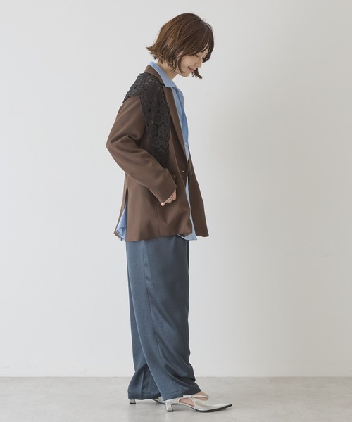 AMERICAN HOLIC(アメリカンホリック)の「Wテーラードジャケット(テーラードジャケット・レディース・ブラウン/ブラック・FREE)」の22枚目の写真