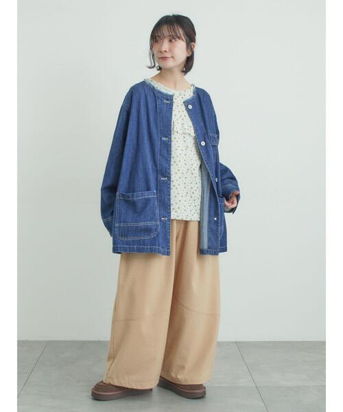 Samansa Mos2（サマンサ モスモス）の「【2WAY】裾しぼり切替えパンツ（その他パンツ・レディース・ブラック/カーキ/ピンク/ベージュ・M/L）」の11枚目の写真