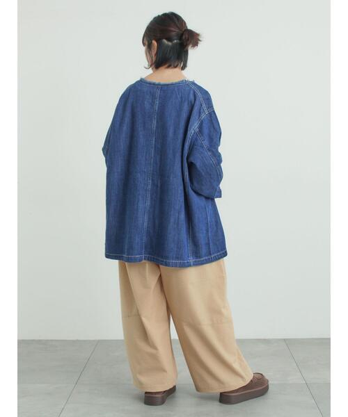 Samansa Mos2（サマンサ モスモス）の「【2WAY】裾しぼり切替えパンツ（その他パンツ・レディース・ブラック/カーキ/ピンク/ベージュ・M/L）」の13枚目の写真