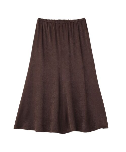 AMERICAN HOLIC(アメリカンホリック)の「【イージーケア】サテンマーメードスカート(スカート・レディース・ブラウン/アイボリー・M/L)」の6枚目の写真