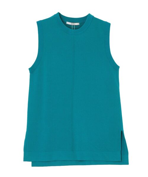 UN3D.（アンスリード）の「BASIC KNIT TT / ベーシックニットタンクトップ（タンクトップ・レディース・ターコイズブルー/グレー/ブラック/オレンジ・FREE）」の4枚目の写真