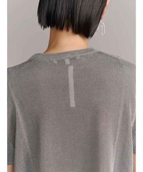 UN3D.（アンスリード）の「BASIC KNIT TT / ベーシックニットタンクトップ（タンクトップ・レディース・ターコイズブルー/グレー/ブラック/オレンジ・FREE）」の16枚目の写真