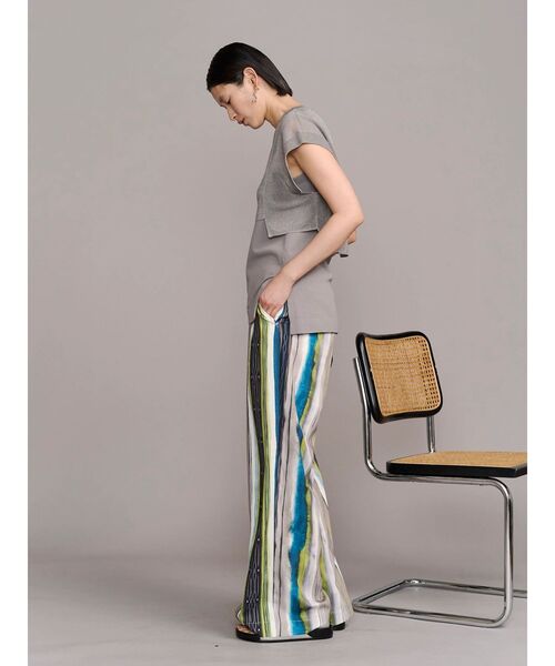 UN3D.（アンスリード）の「BASIC KNIT TT / ベーシックニットタンクトップ（タンクトップ・レディース・ターコイズブルー/グレー/ブラック/オレンジ・FREE）」の18枚目の写真