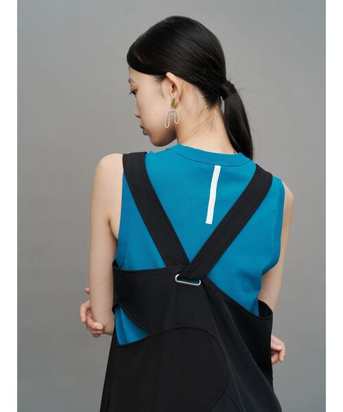 UN3D.（アンスリード）の「BASIC KNIT TT / ベーシックニットタンクトップ（タンクトップ・レディース・ターコイズブルー/グレー/ブラック/オレンジ・FREE）」の21枚目の写真