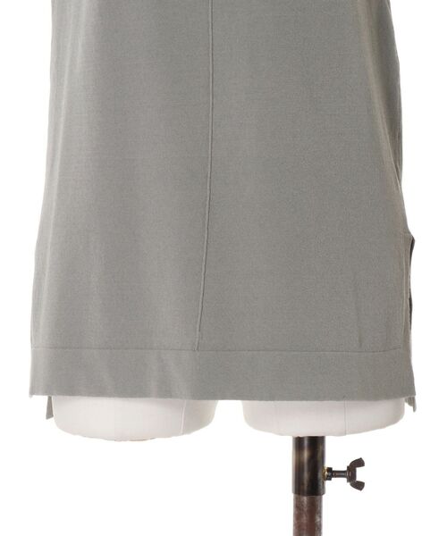 UN3D.（アンスリード）の「BASIC KNIT TT / ベーシックニットタンクトップ（タンクトップ・レディース・ターコイズブルー/グレー/ブラック/オレンジ・FREE）」の7枚目の写真