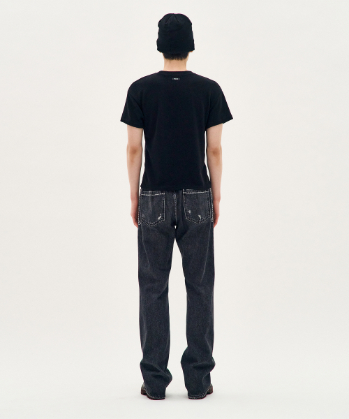 PROCESS(プロセス)の「Structured Fit Short-Sleeve - Black(Tシャツ/カットソー・メンズ・ブラック・FREE)」の4枚目の写真