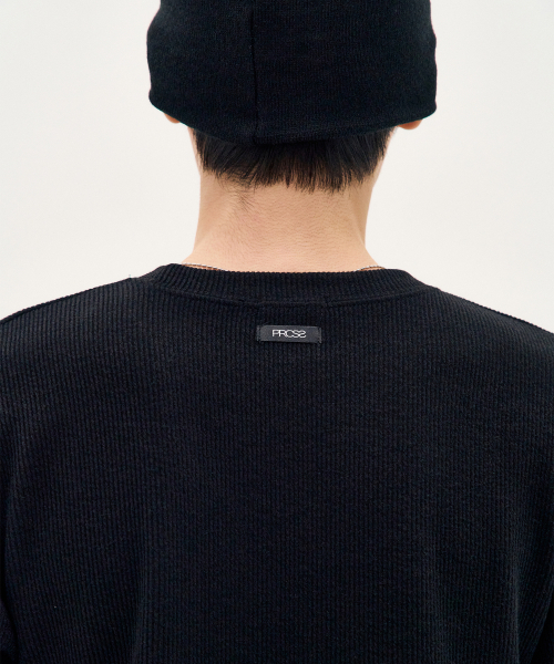 PROCESS(プロセス)の「Structured Fit Short-Sleeve - Black(Tシャツ/カットソー・メンズ・ブラック・FREE)」の5枚目の写真