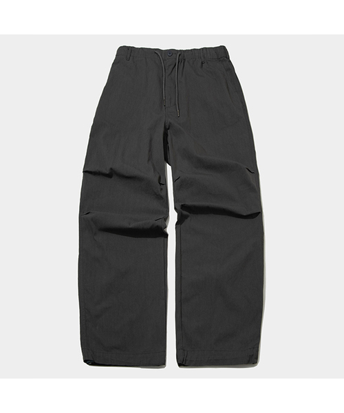SOMEPLACE MAN(サムプレイス・マン)の「イージーストリングナチュラルセミワイドコットンパンツ_4COLOR(その他パンツ・メンズ・ベージュ/ホワイト/チャコール/ブラック・FREE)」の3枚目の写真