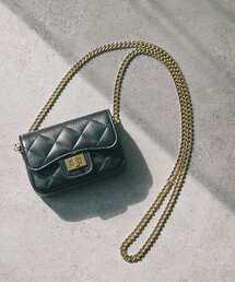 La boutique BonBon | 【オウレンティ】ミニキルティングチェーンバッグ(トートバッグ)