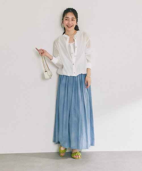 La boutique BonBon（ラブティックボンボン）の「【オウレンティ】ミニキルティングチェーンバッグ（トートバッグ・レディース・オフホワイト/ピンク/ブラック・FREE）」の9枚目の写真