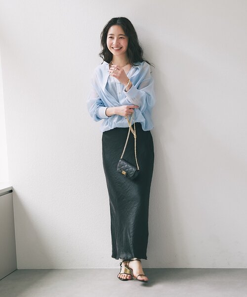 La boutique BonBon（ラブティックボンボン）の「【オウレンティ】ミニキルティングチェーンバッグ（トートバッグ・レディース・オフホワイト/ピンク/ブラック・FREE）」の15枚目の写真