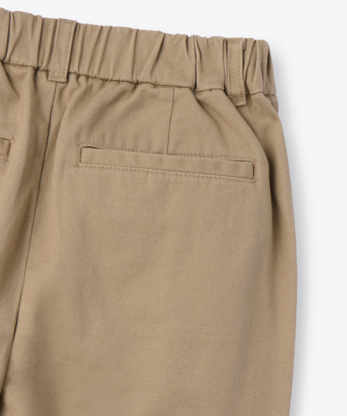 MUSINSA STANDARD KIDS（ムシンサスタンダードキッズ）の「裏起毛ワンタックワイドチノパンツ[ベージュ]（その他パンツ・レディース・その他・100/110/120/130/140/150/160）」の6枚目の写真