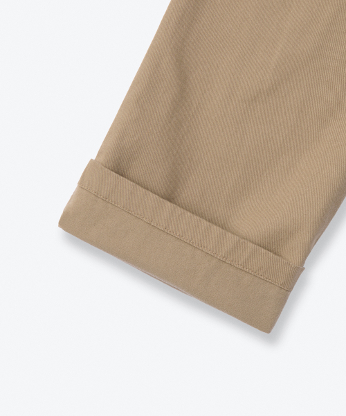 MUSINSA STANDARD KIDS（ムシンサスタンダードキッズ）の「裏起毛ワンタックワイドチノパンツ[ベージュ]（その他パンツ・レディース・その他・100/110/120/130/140/150/160）」の7枚目の写真