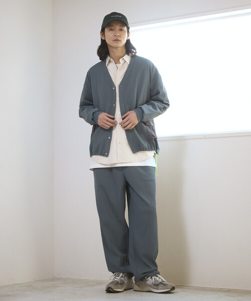 Firsthand(ファーストハンド)の「Firsthand/ファーストハンド スピンドル テック サーマル イージー ワイドパンツ(その他パンツ・メンズ・ブラック/チャコールグレー/ブルーグレー・LARGE/MEDIUM)」の20枚目の写真