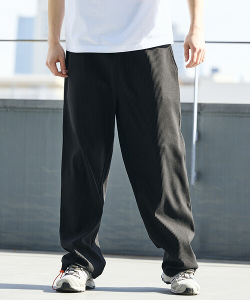 Firsthand（ファーストハンド）の「Firsthand/ファーストハンド スピンドル テック サーマル イージー ワイドパンツ（その他パンツ・メンズ・ブラック/チャコールグレー/ブルーグレー・LARGE/MEDIUM）」の8枚目の写真