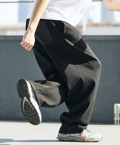 Firsthand（ファーストハンド）の「Firsthand/ファーストハンド スピンドル テック サーマル イージー ワイドパンツ（その他パンツ・メンズ・ブラック/チャコールグレー/ブルーグレー・LARGE/MEDIUM）」の11枚目の写真