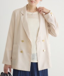 KATHARINE ROSS（キャサリンロス）の「【PILLINI/ピリーニ】麻調メッシュジャケット（テーラードジャケット）」