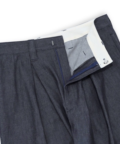 ohta（オータ）の「【ohta】 denim pants（デニムパンツ・メンズ・インディゴブルー・1）」の3枚目の写真