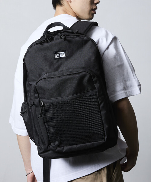 FREAK'S STORE(フリークスストア)の「NEW ERA/ニューエラ 限定展開 キャンパスパック 35L ブラック(バックパック/リュック・メンズ・ブラック・フリ-)」の1枚目の写真