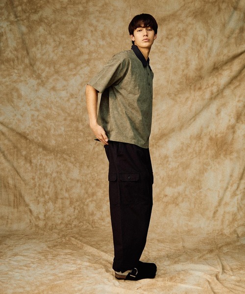 niko and...(ニコアンド)の「【ANDSEWN (アンドソーン)】7ポケットカーゴパンツ(カーゴパンツ・メンズ・チャコール/カーキ・MEDIUM/LARGE)」の12枚目の写真