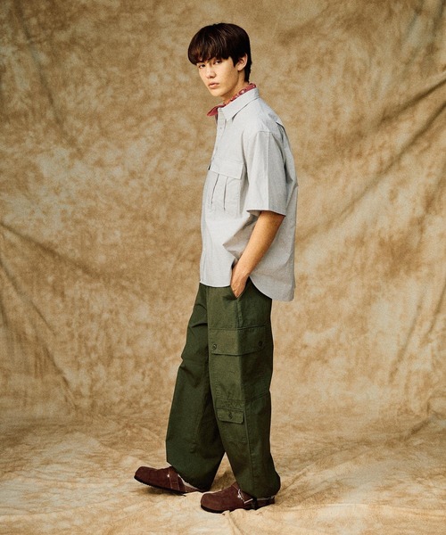 niko and...(ニコアンド)の「【ANDSEWN (アンドソーン)】7ポケットカーゴパンツ(カーゴパンツ・メンズ・チャコール/カーキ・MEDIUM/LARGE)」の21枚目の写真