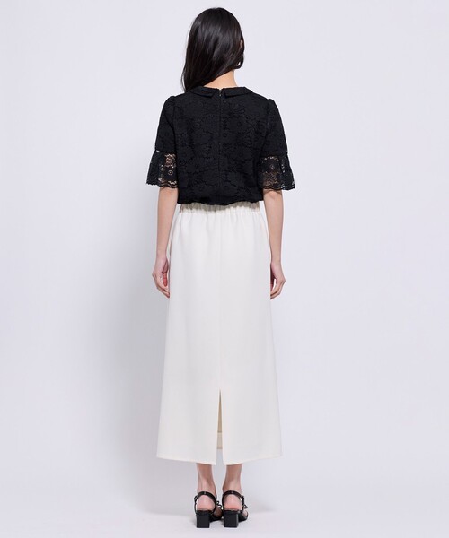 TOCCA(トッカ)の「LACE DREAMLET レースカットソー(Tシャツ/カットソー・レディース・ホワイト系/ブラック系・SMALL/MEDIUM)」の10枚目の写真