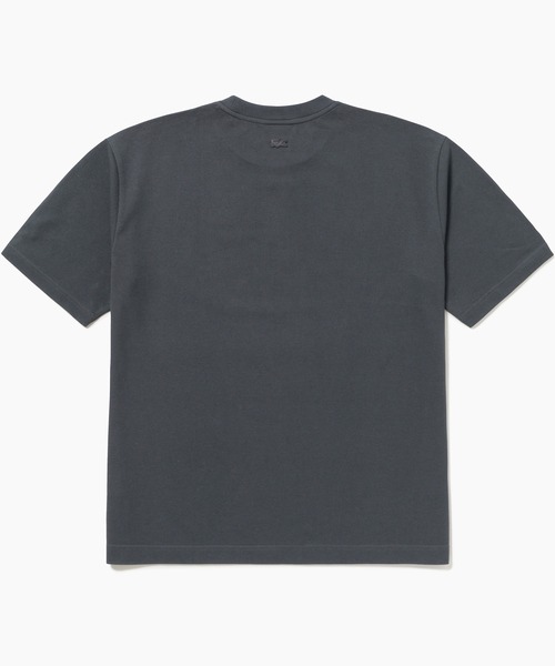 LACOSTE(ラコステ)の「【オンライン限定】LACOSTE オーバーサイズ ロゴプリント 鹿の子地Tシャツ(Tシャツ/カットソー・メンズ・ネイビー/オフホワイト/ダークアッシュ/ブラック・2/3/4/5/6)」の6枚目の写真