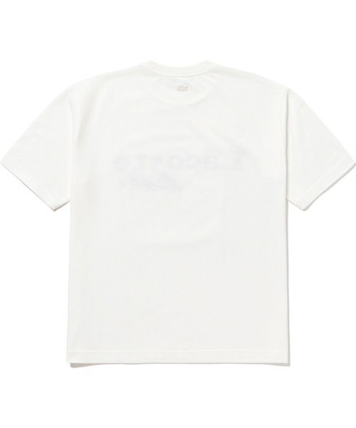 LACOSTE(ラコステ)の「【オンライン限定】LACOSTE オーバーサイズ ロゴプリント 鹿の子地Tシャツ(Tシャツ/カットソー・メンズ・ネイビー/オフホワイト/ダークアッシュ/ブラック・2/3/4/5/6)」の17枚目の写真