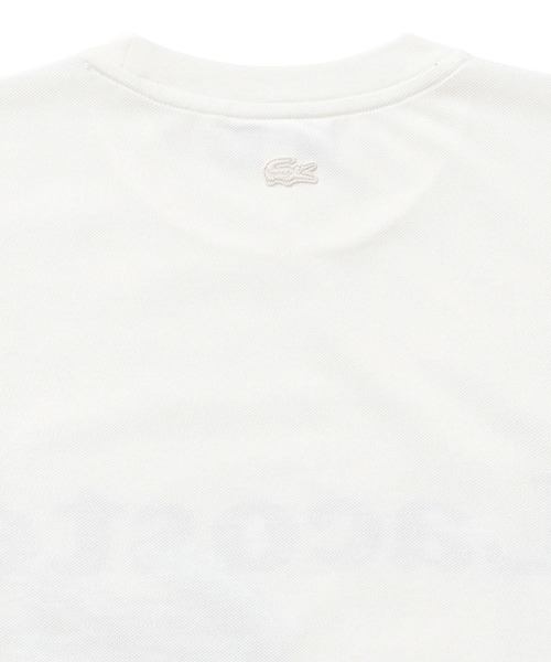 LACOSTE(ラコステ)の「【オンライン限定】LACOSTE オーバーサイズ ロゴプリント 鹿の子地Tシャツ(Tシャツ/カットソー・メンズ・ネイビー/オフホワイト/ダークアッシュ/ブラック・2/3/4/5/6)」の19枚目の写真