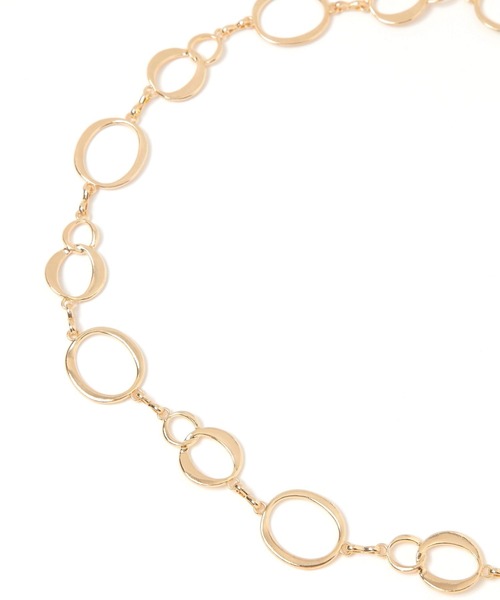 Heather（ヘザー）の「モチーフチェーンベルト　663484（ベルト・レディース・ゴールド/シルバー・ONE SIZE）」の6枚目の写真