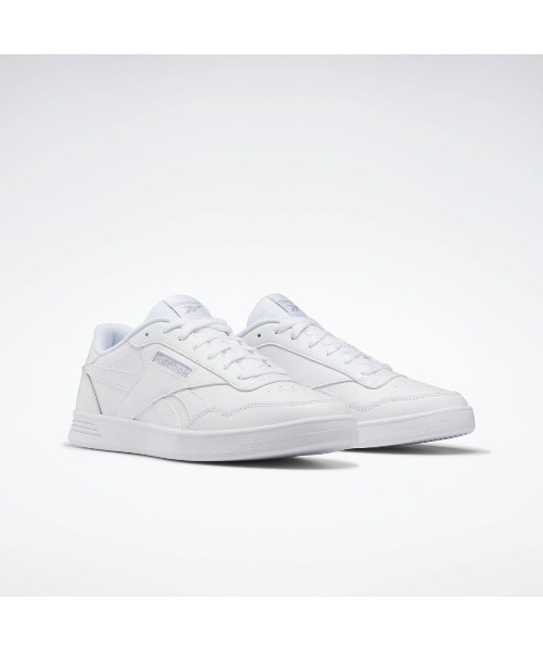 CROSS FUNCTION(クロスファンクション)の「Reebok(リーボック)コート アドバンス / COURT ADVANCE (フットウェアホワイト)【CROSS FUNCTION/クロスファンクション】(スニーカー・レディース・ホワイト・23.0cm/25.0cm/24.5cm/24.0cm/23.5cm)」の1枚目の写真