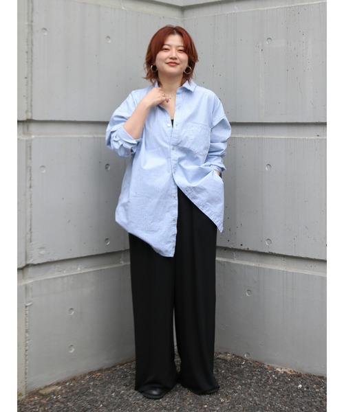 Ungrid(アングリッド)の「カットストレートパンツ(その他パンツ・レディース・ライトグレー/ブラック・FREE)」の13枚目の写真